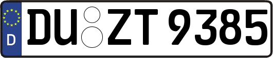 DU-ZT9385