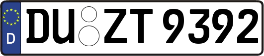 DU-ZT9392
