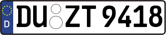 DU-ZT9418