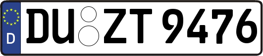 DU-ZT9476