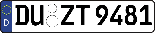 DU-ZT9481