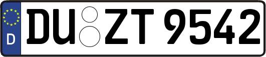 DU-ZT9542