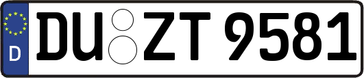 DU-ZT9581