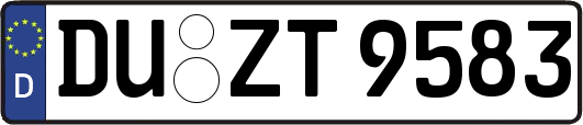 DU-ZT9583