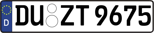 DU-ZT9675