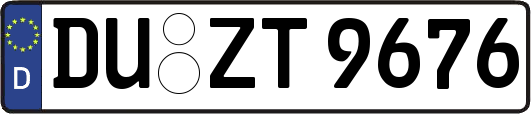DU-ZT9676