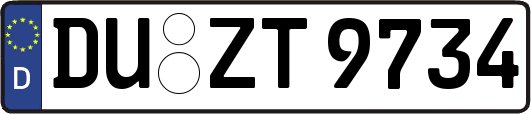 DU-ZT9734