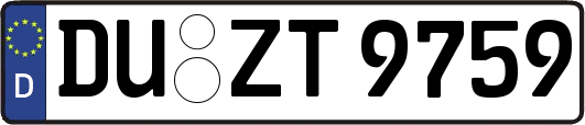 DU-ZT9759