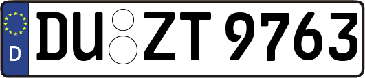 DU-ZT9763