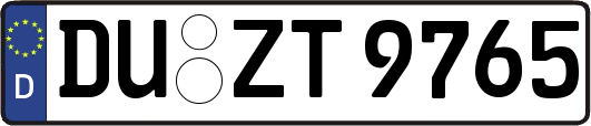 DU-ZT9765