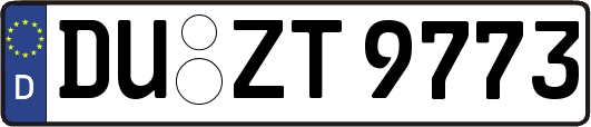 DU-ZT9773