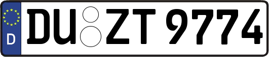 DU-ZT9774
