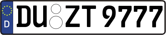 DU-ZT9777