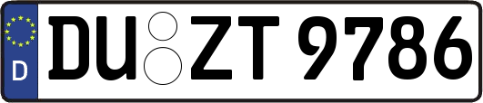 DU-ZT9786