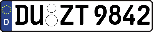 DU-ZT9842
