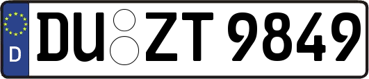 DU-ZT9849