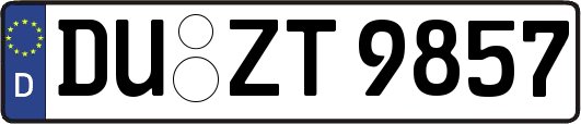 DU-ZT9857