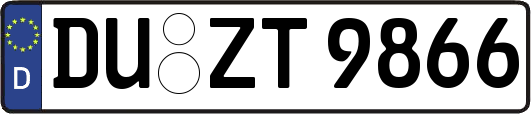 DU-ZT9866