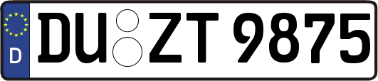DU-ZT9875