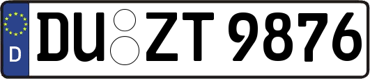 DU-ZT9876