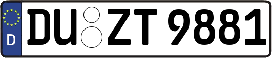DU-ZT9881