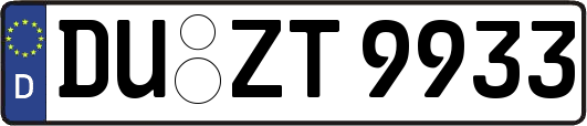 DU-ZT9933