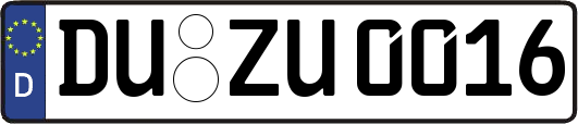 DU-ZU0016