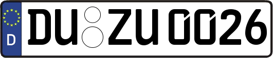 DU-ZU0026