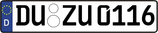 DU-ZU0116