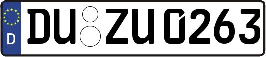 DU-ZU0263