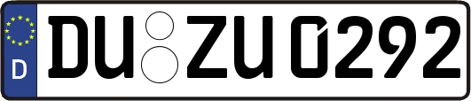 DU-ZU0292