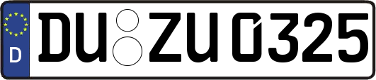 DU-ZU0325