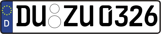 DU-ZU0326