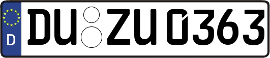 DU-ZU0363