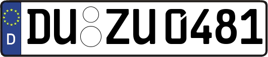 DU-ZU0481