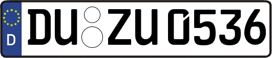 DU-ZU0536