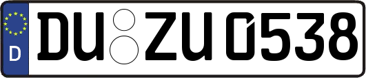 DU-ZU0538