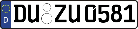 DU-ZU0581