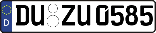 DU-ZU0585