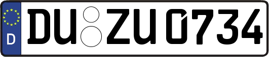DU-ZU0734