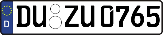 DU-ZU0765