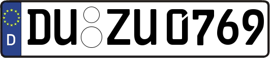 DU-ZU0769