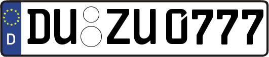 DU-ZU0777