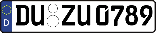 DU-ZU0789