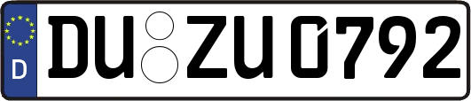 DU-ZU0792
