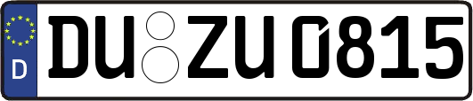 DU-ZU0815
