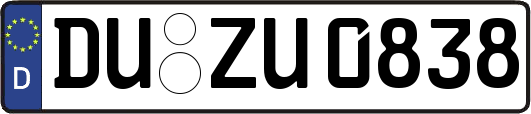DU-ZU0838
