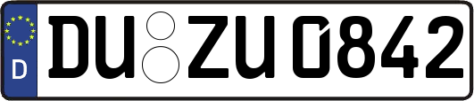 DU-ZU0842