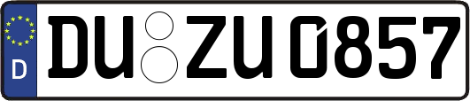 DU-ZU0857