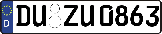 DU-ZU0863